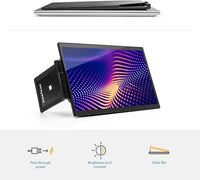 SideTrak Swivel Pro 13.3" Attachable Portable Monitor - Ultra Slim with Kickstand and Unique Patented Swivel Hinge