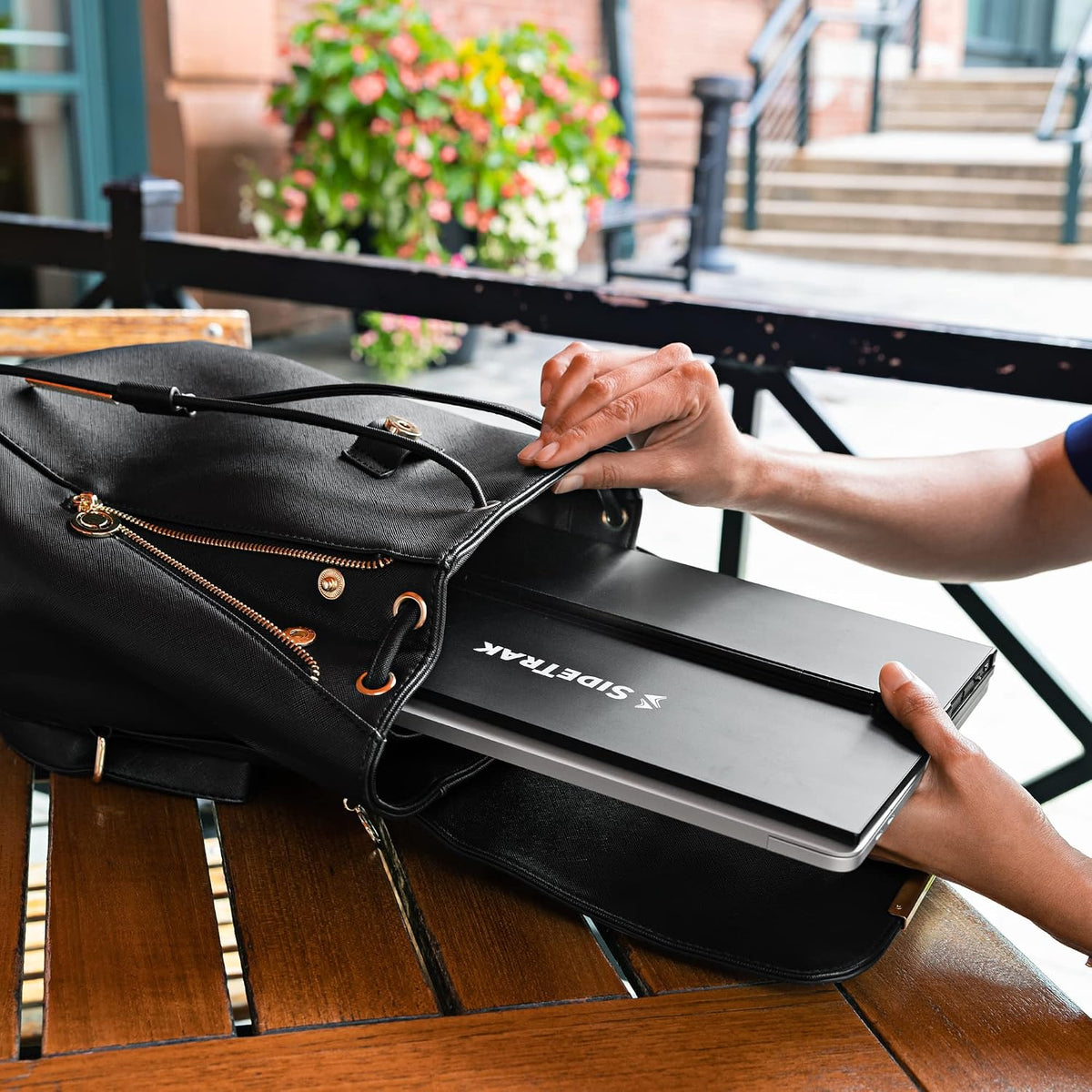 SideTrak Solo Pro 13" Freestanding Portable Monitor - Ultra Thin with Kickstand and 10ms Response Time