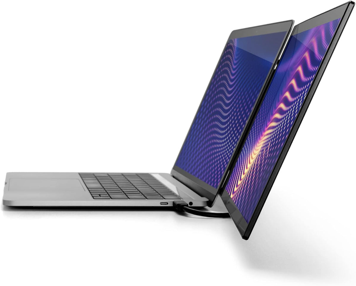 SideTrak Swivel Pro 13.3" Attachable Portable Monitor - Ultra Slim with Kickstand and Unique Patented Swivel Hinge