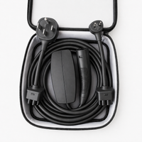 Tesla Mobile Connector - Portable Electric Vehicle (EV) NACS Charger Bundle - Level 2 - up to 32A with 20ft Cable