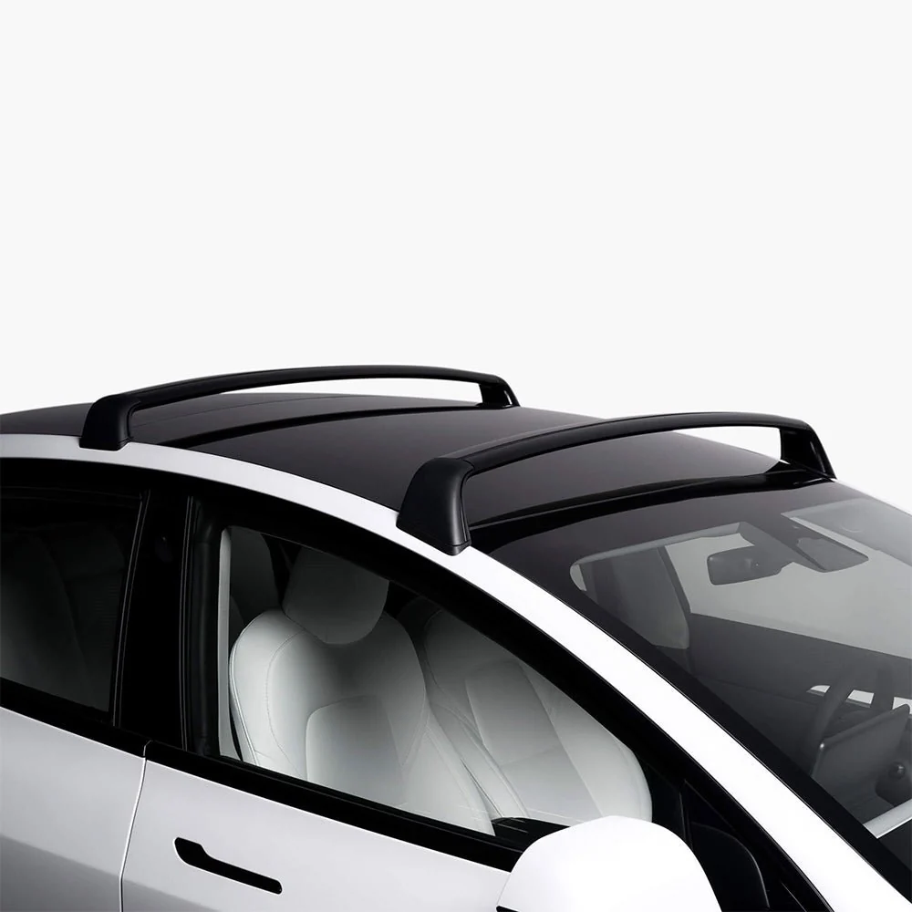 Tesla Model Y Roof Rack - 165lbs Load Rating Crossbars for Bike, Kayak, Ski and Cargo